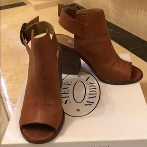 Steve Madden Peep Toe Booties